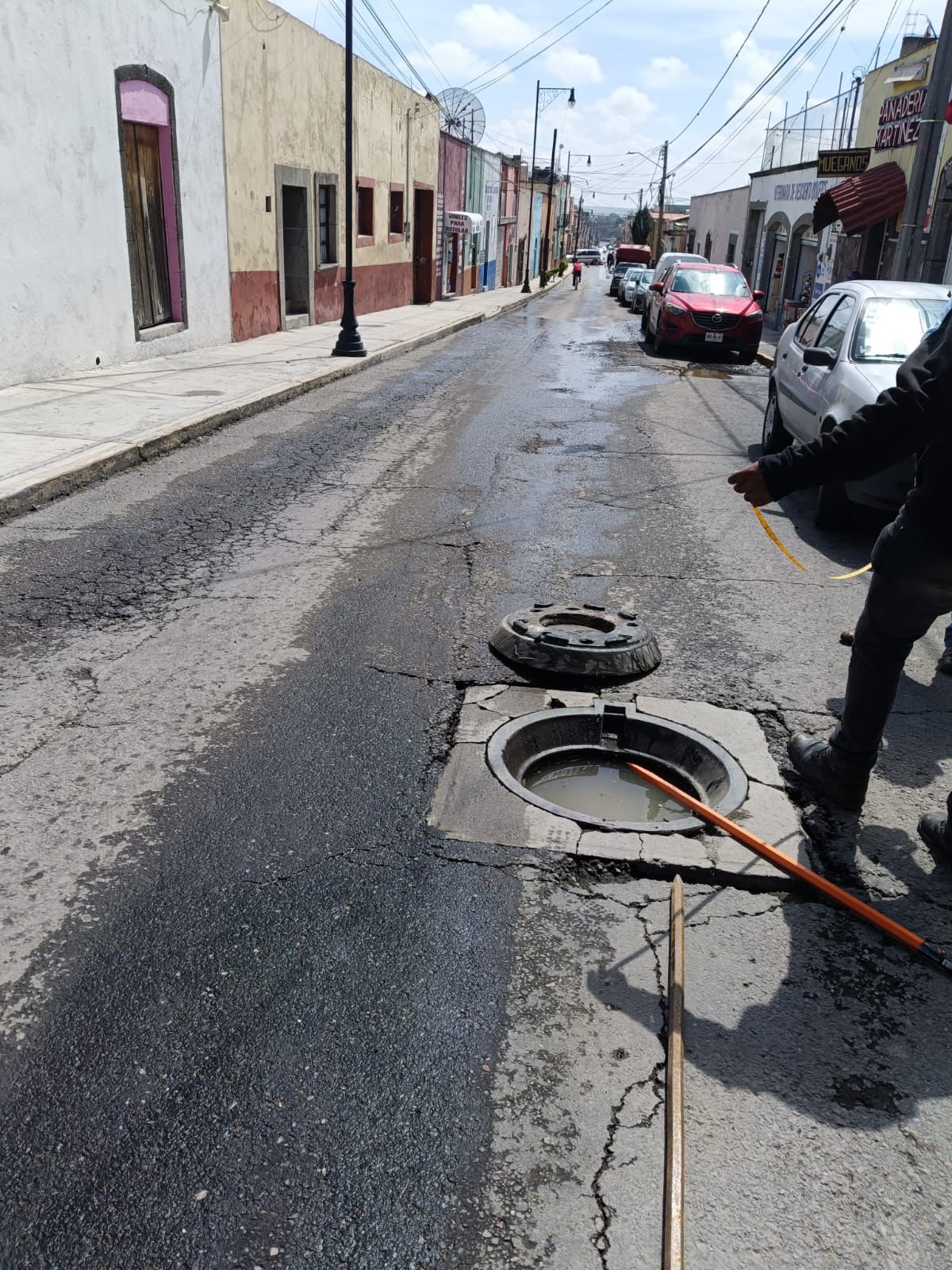 CAPAMH realiza trabajos de reparación de fugas y desazolve en beneficio de la ciudadanía